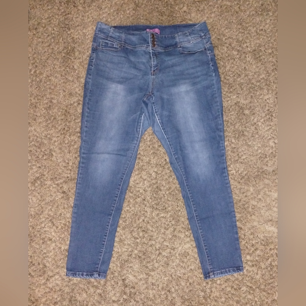 Blue Jeggings, Size 20